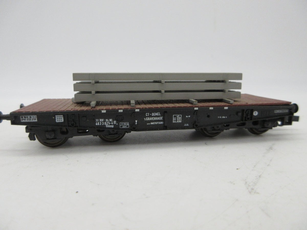 Roco H0 - 46384 - Zwarelastwagen, met lading van de NS