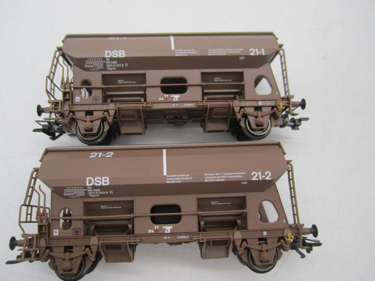 Märklin H0 - 46309 - 12-delige set zwenkdakwagens van de DSB