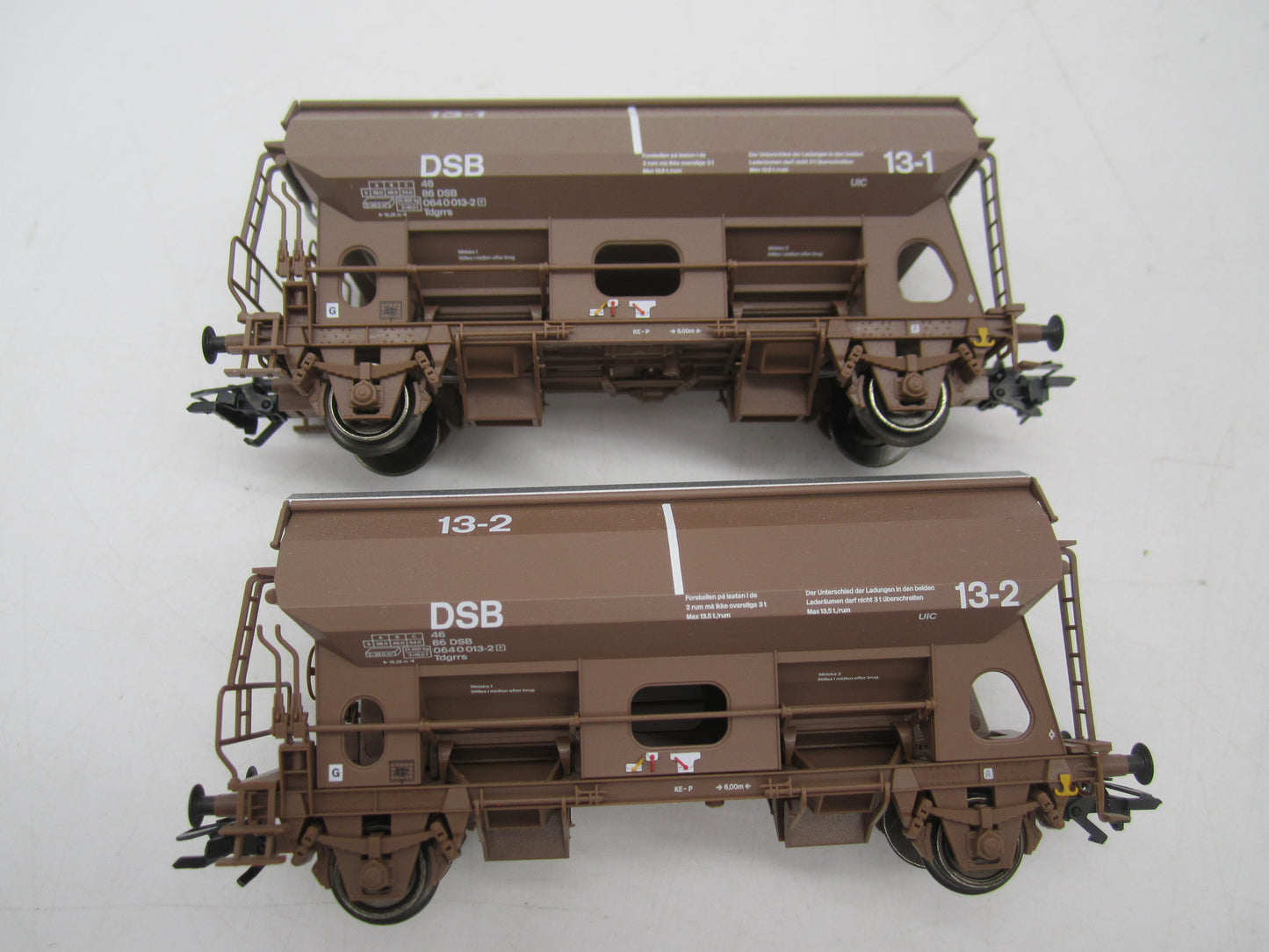 Märklin H0 - 46309 - 12-delige set zwenkdakwagens van de DSB