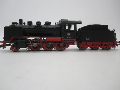 Märklin H0 - Uit set 29243 - Stoomloc met tender, BR 24 van de DB - MFX Sound