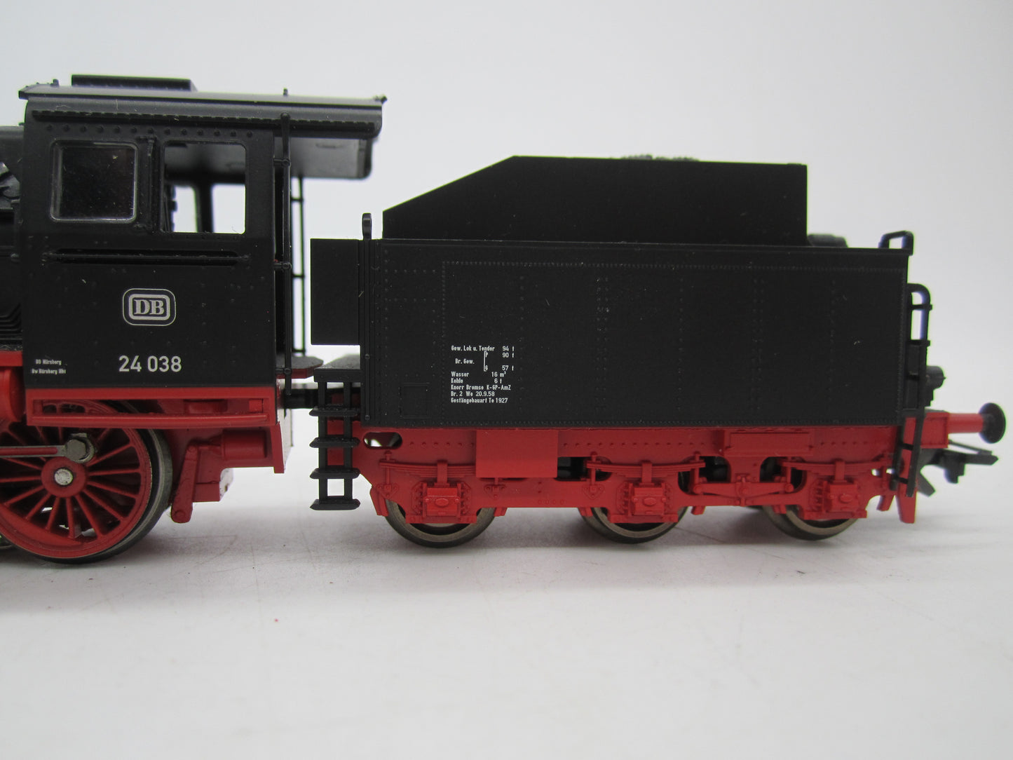Märklin H0 - Uit set 29243 - Stoomloc met tender, BR 24 van de DB - MFX Sound
