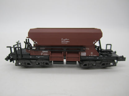 Minitrix N - 3520 - 4-assige schotterwagen van de ÖBB