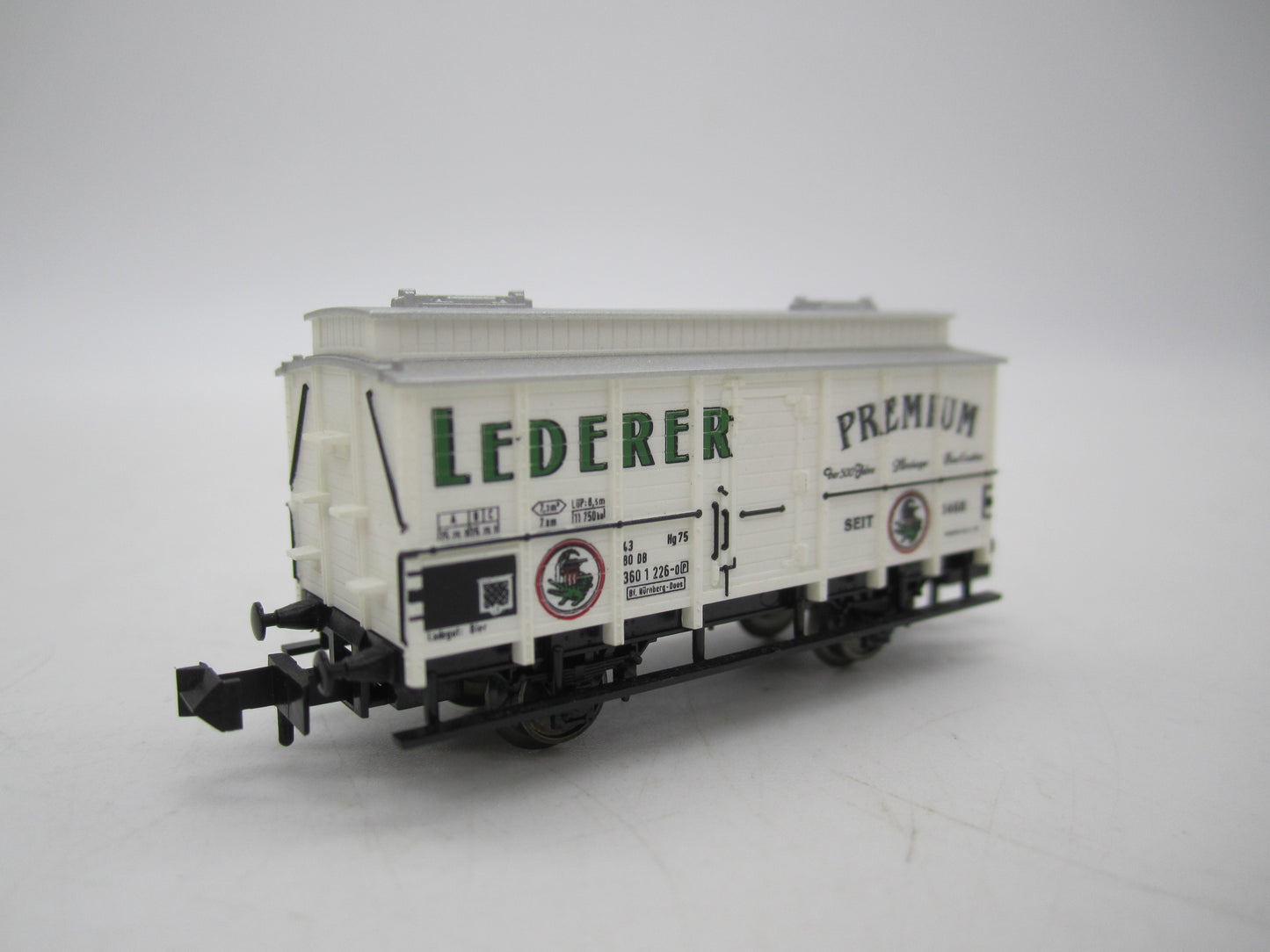 Minitrix N - 13604 - Bierwagen "Lederer" van de DB