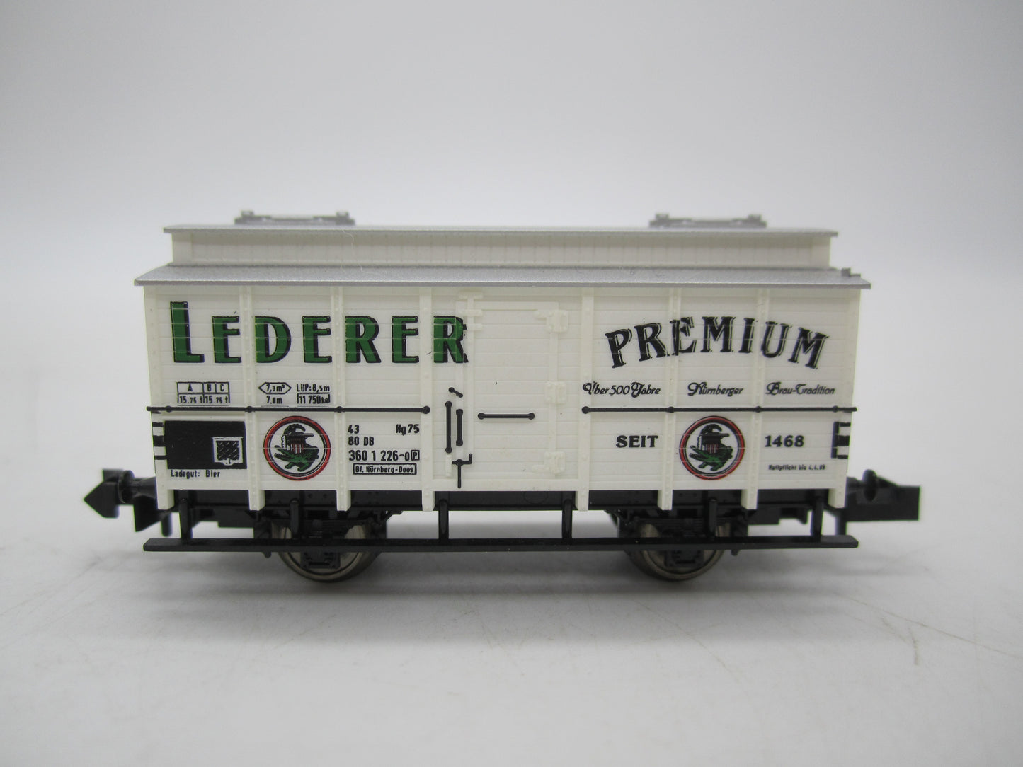Minitrix N - 13604 - Bierwagen "Lederer" van de DB