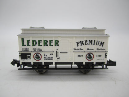 Minitrix N - 13604 - Bierwagen "Lederer" van de DB