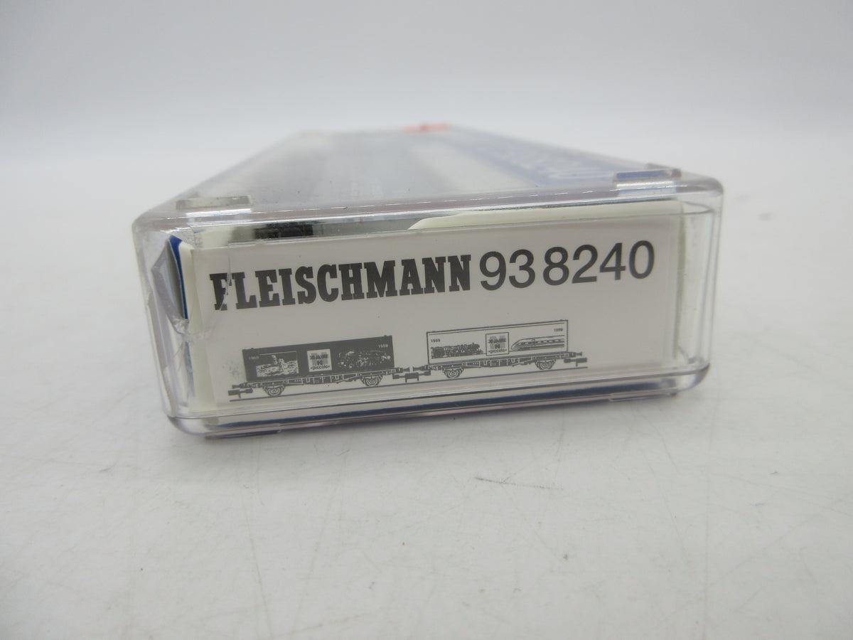Fleischmann N - 93 8240 - 2-delige set containerwagens "30 jaar piccolo"