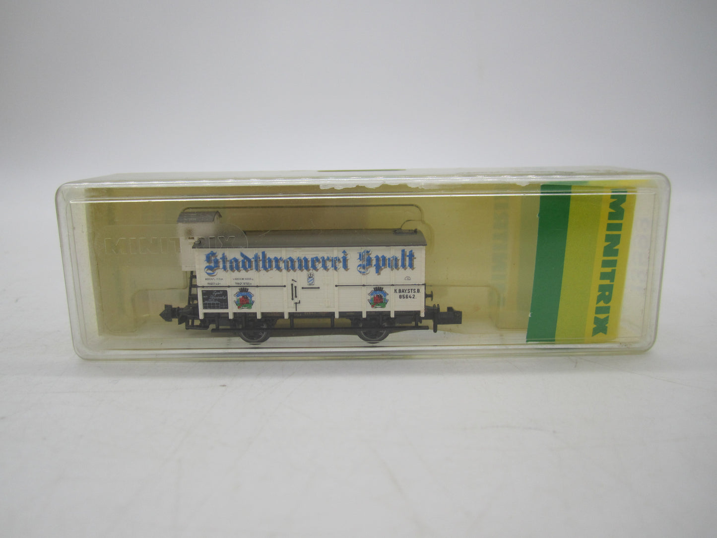 Minitrix N - 13593 - Bierwagen "Stadtbrauerei Spalt" van de K.Bay.St.B.