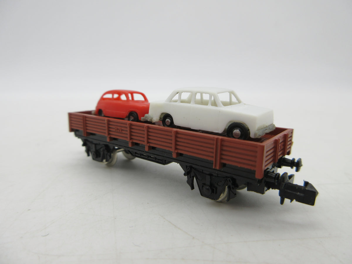 Ibentren N - 304 - Platte wagen met Auto's