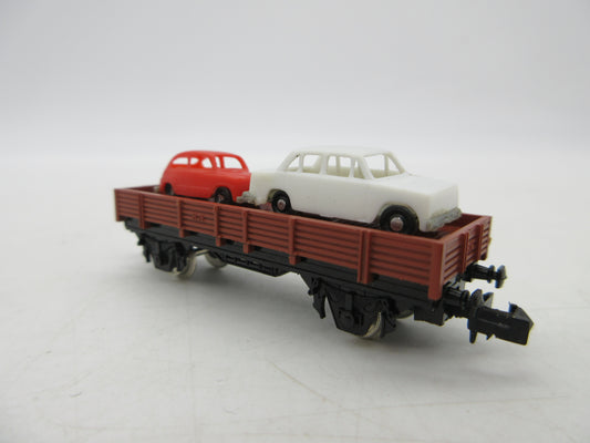 Ibentren N - 304 - Platte wagen met Auto's