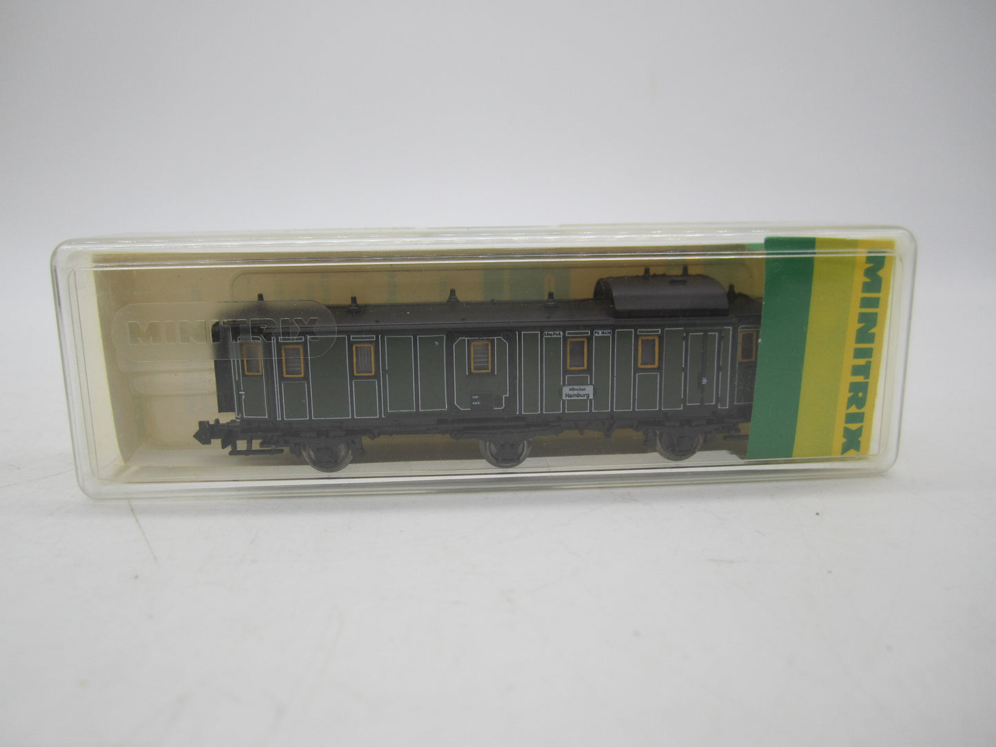 Minitrix N - 51 3162 00 - 3-assige bagagewagen van de K.Bay.St.B.