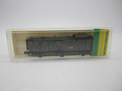 Minitrix N - 51 3162 00 - 3-assige bagagewagen van de K.Bay.St.B.