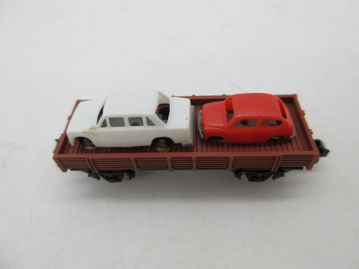 Ibentren N - 304 - Platte wagen met Auto's