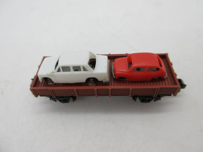 Ibentren N - 304 - Platte wagen met Auto's