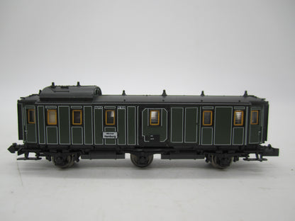 Minitrix N - 51 3162 00 - 3-assige bagagewagen van de K.Bay.St.B.