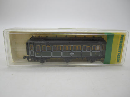 Minitrix N - 51 3160 00 - 3-assige personenwagen 3e klas van de K.Bay.St.B.