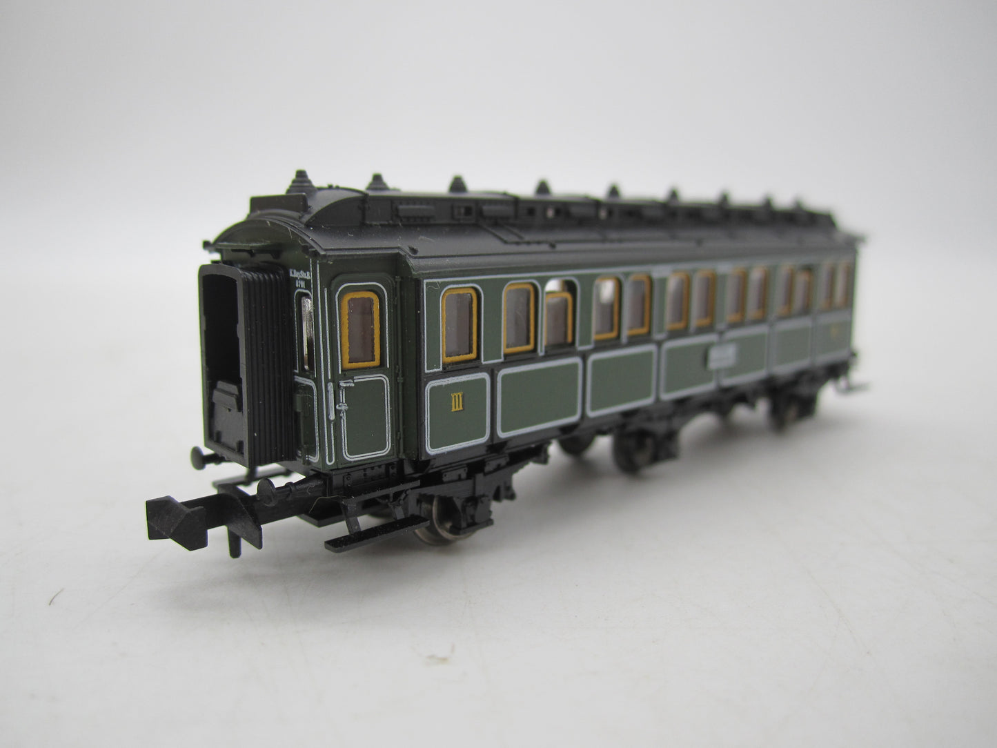 Minitrix N - 51 3160 00 - 3-assige personenwagen 3e klas van de K.Bay.St.B.