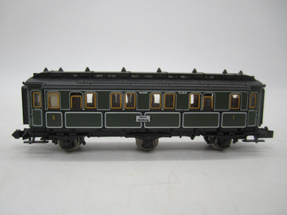 Minitrix N - 51 3161 00 - 3-assige personenwagen 1e/2e klas van de K.Bay.St.B.