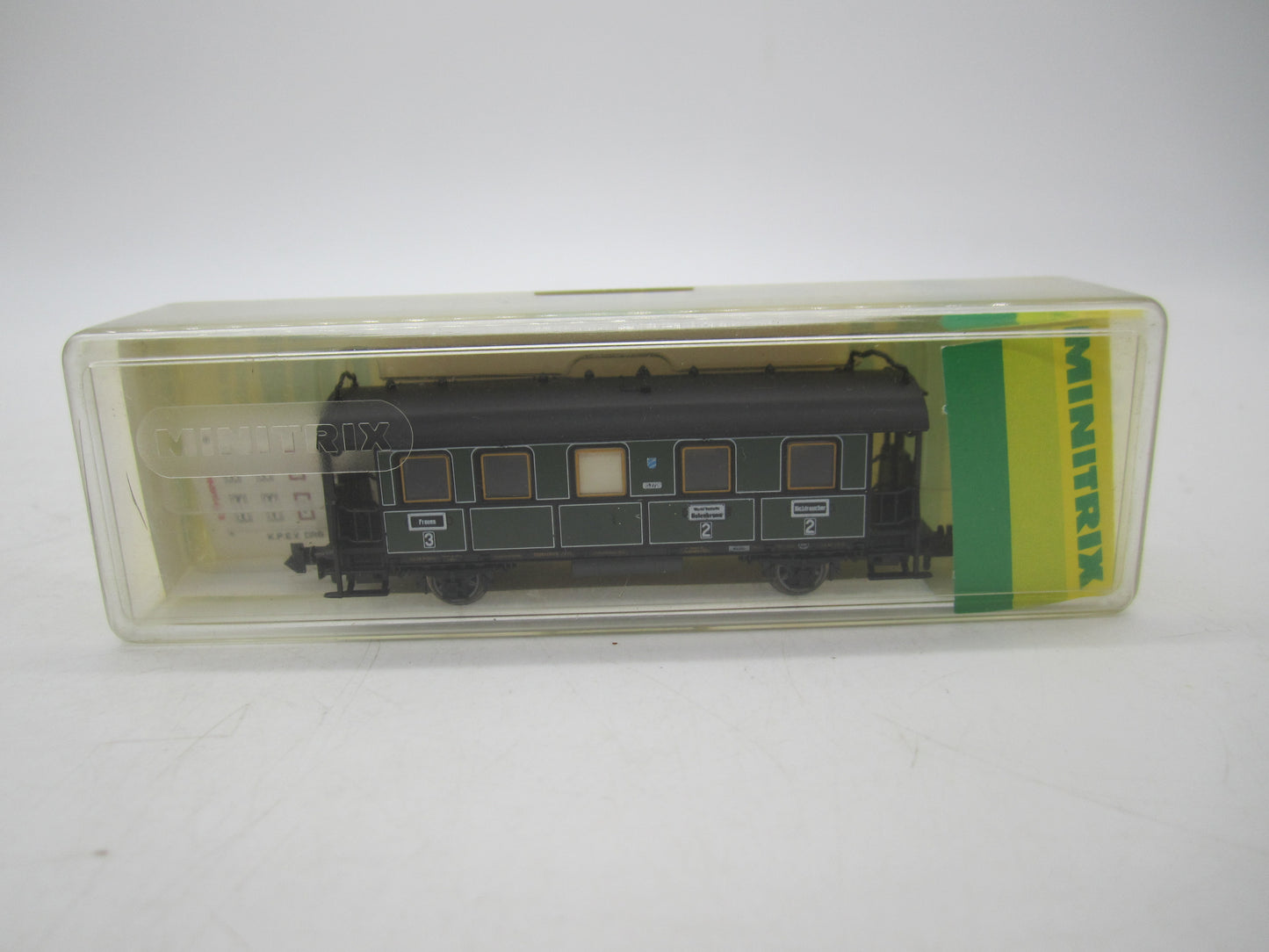 Minitrix N - 13316 - Personenwagen 2e/3e klas van de K.Bay.St.B.