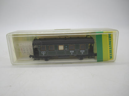 Minitrix N - 13316 - Personenwagen 2e/3e klas van de K.Bay.St.B.