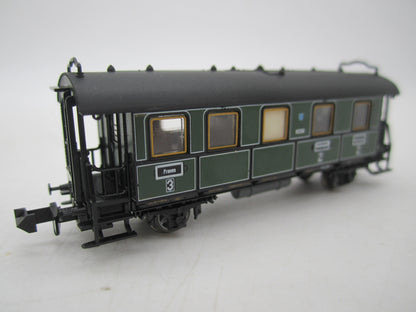 Minitrix N - 13316 - Personenwagen 2e/3e klas van de K.Bay.St.B.