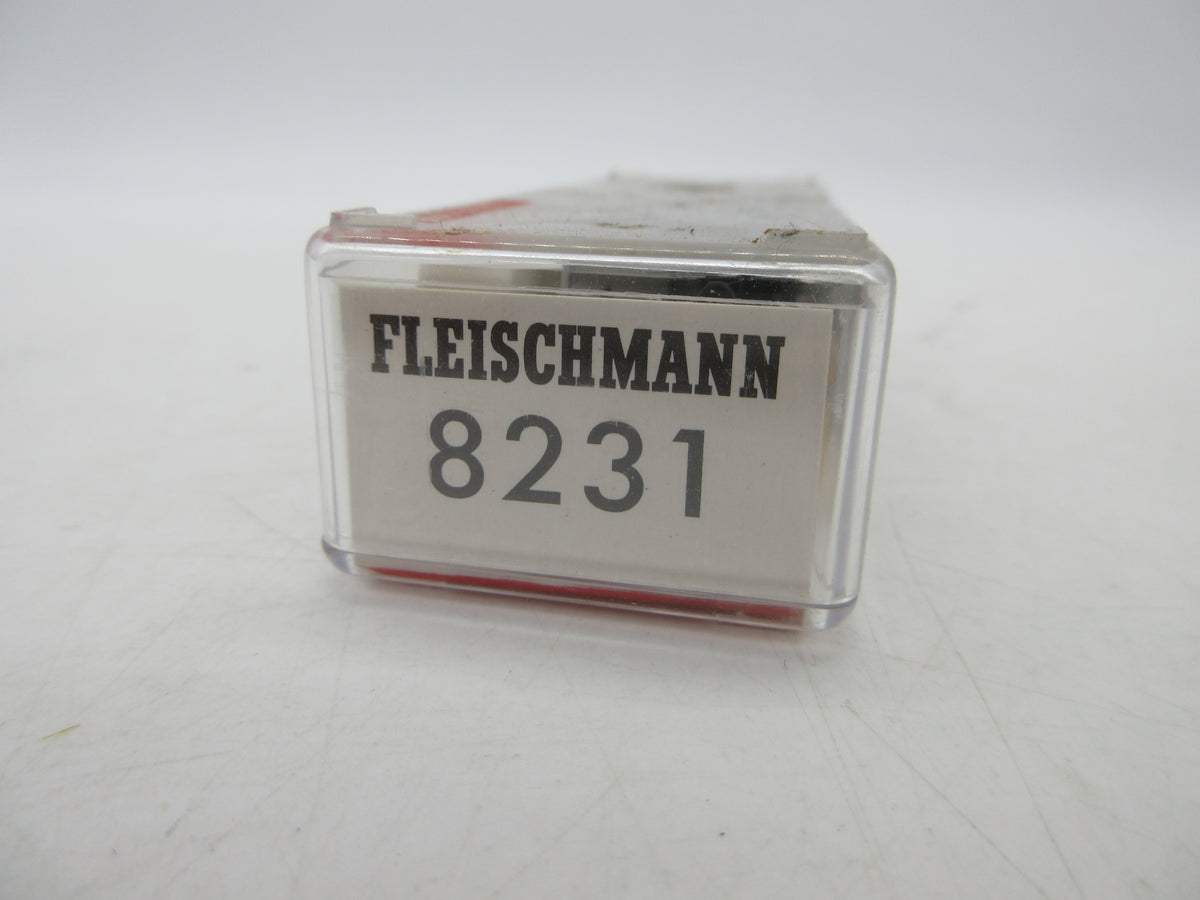 Fleischmann N - 8231 - Draagwagens voor containers van de DB