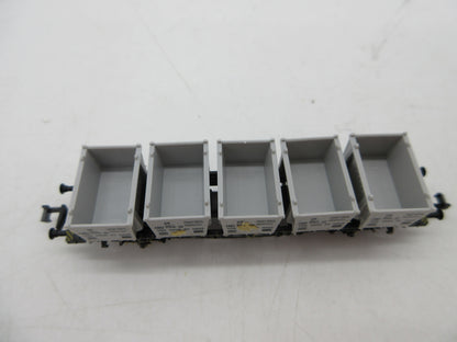 Fleischmann N - 8231 - Draagwagens voor containers van de DB