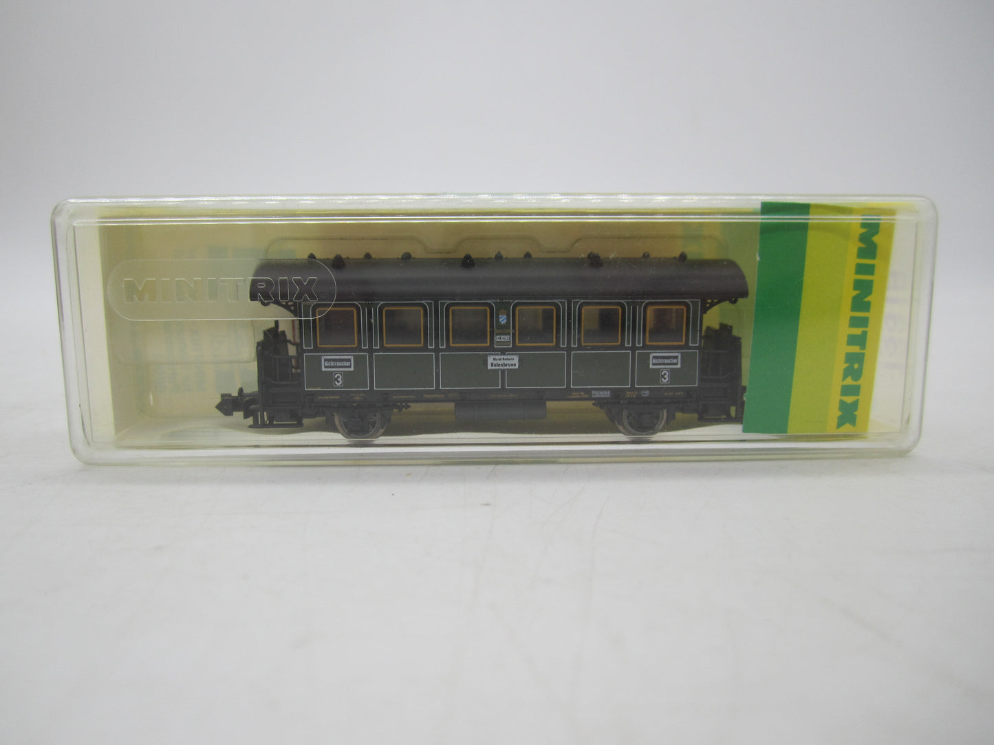 Minitrix N - 13315 - Personenwagen 3e klas van de K.Bay.St.B.