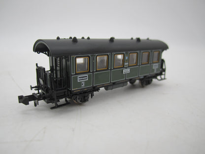 Minitrix N - 13315 - Personenwagen 3e klas van de K.Bay.St.B.