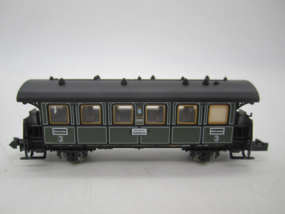 Minitrix N - 13315 - Personenwagen 3e klas van de K.Bay.St.B.