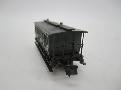 Minitrix N - 13064 - Personenwagen 3e klas/Postwagen van de K.Bay.St.B.