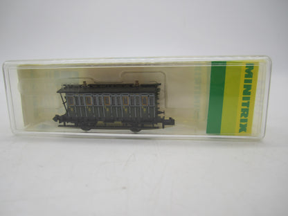 Minitrix N - 51 3063 00 - Personenwagen 3e klas van de K.Bay.St.B.