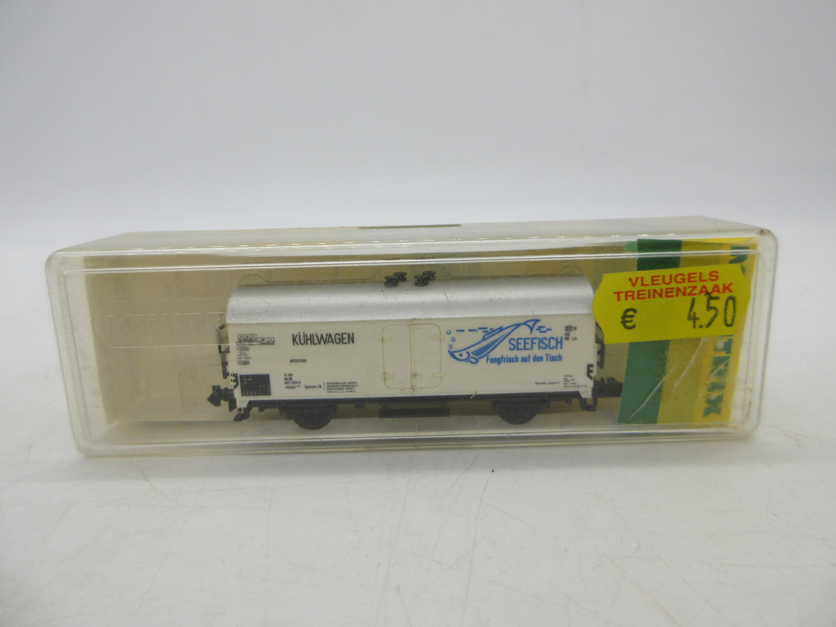 Minitrix N - 51 3225 00 - Koelwagen "Seefisch" van de DB