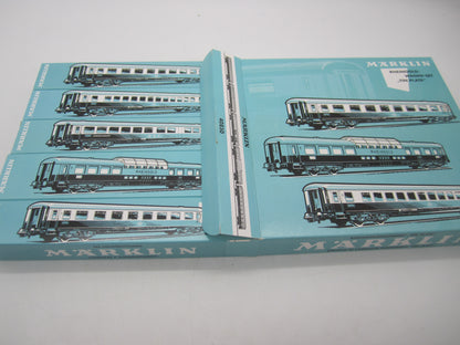Märklin H0 - 40850 - 5-delige Tinplate wagenset "Rheingold" van de DRG, met sluitverlichting