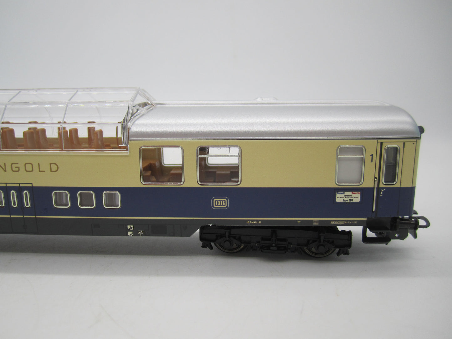 Märklin H0 - 40850 - 5-delige Tinplate wagenset "Rheingold" van de DRG, met sluitverlichting