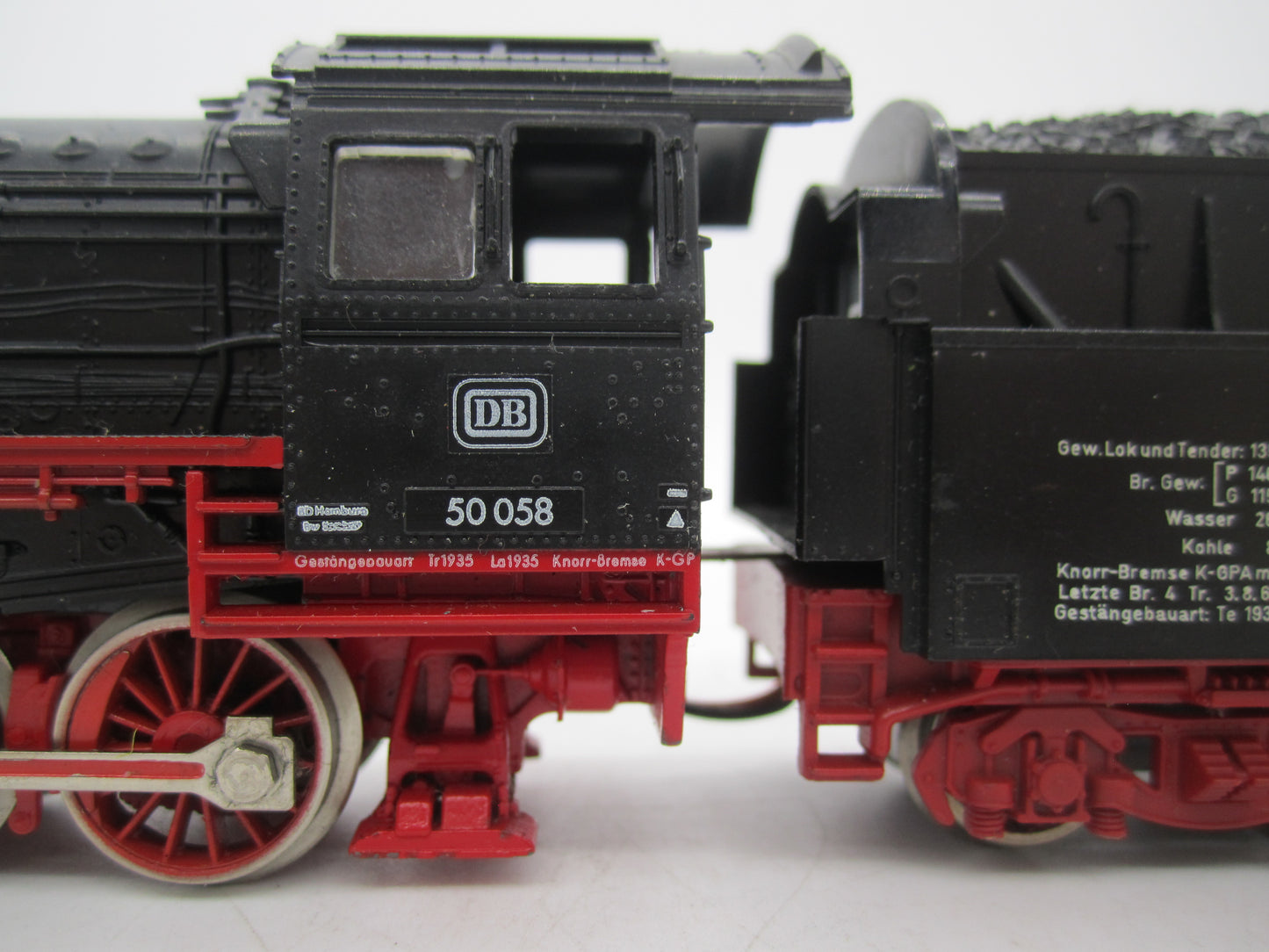 Fleischmann H0 - 1363 - Stoomloc met tender, BR 50 van de DB