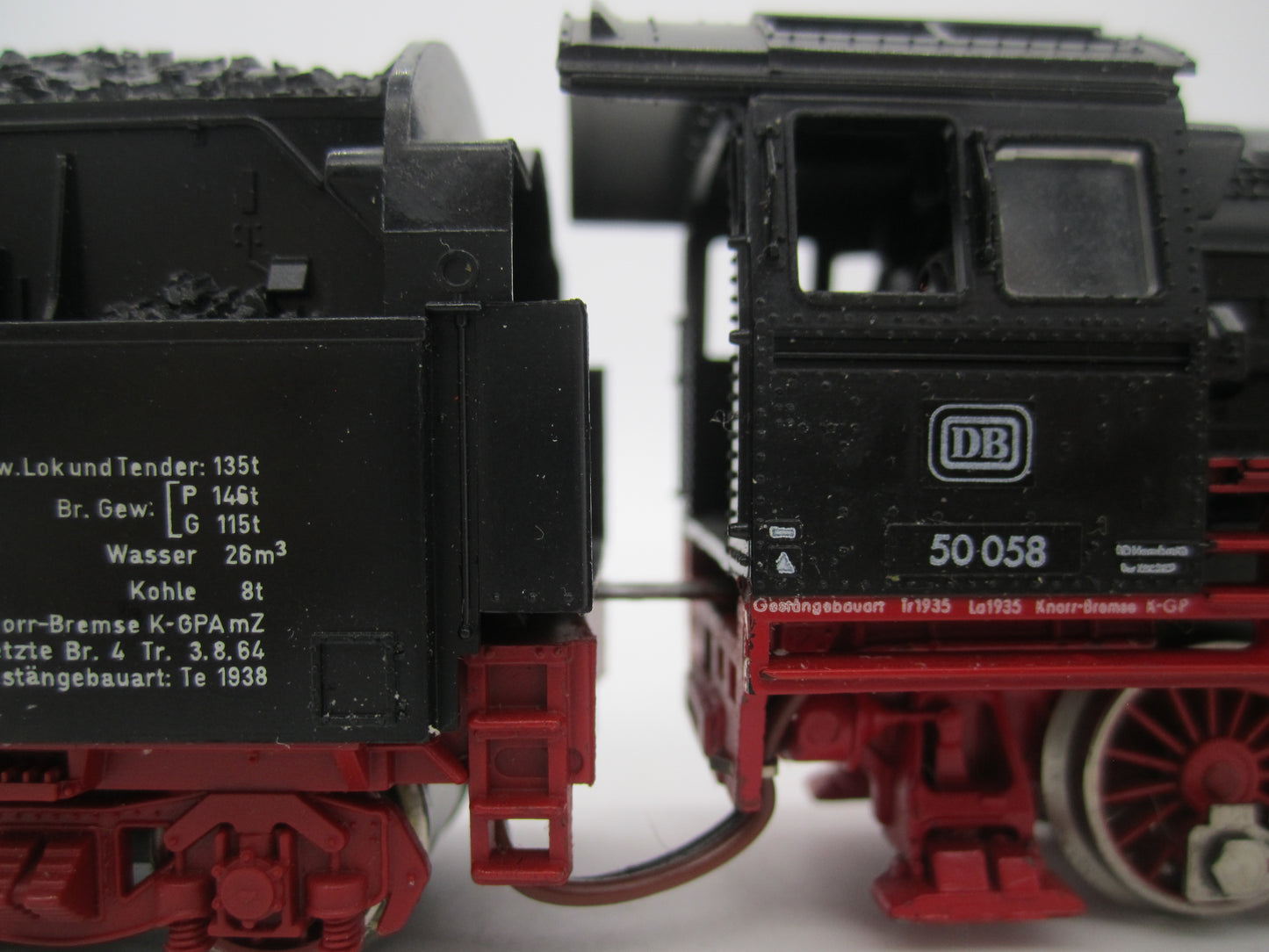 Fleischmann H0 - 1363 - Stoomloc met tender, BR 50 van de DB