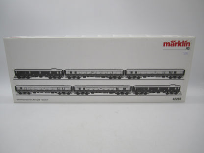 Märklin H0 - 42283 - 6-delige wagenset Rheingold van de DRG, met verlichting