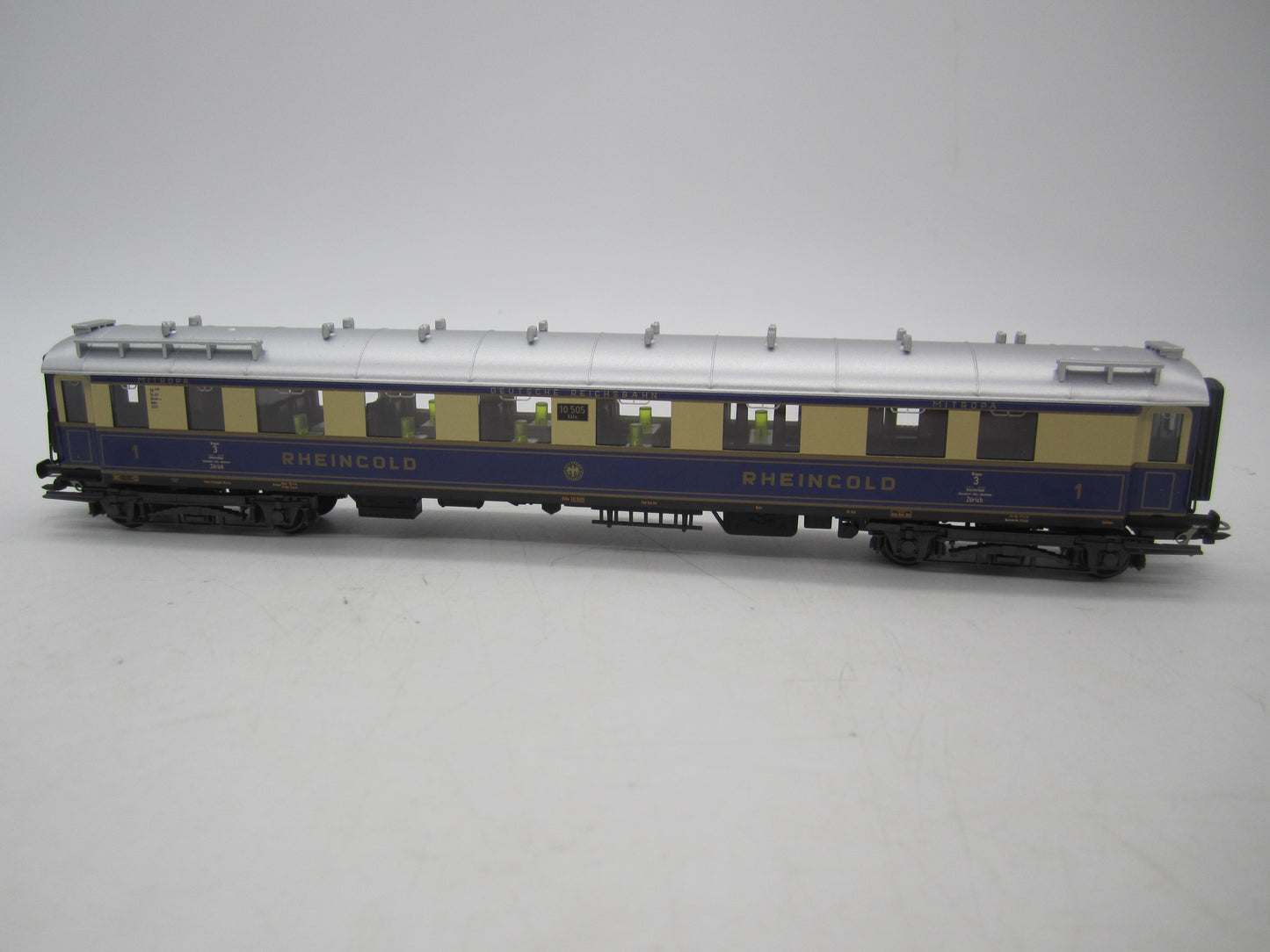 Märklin H0 - 42283 - 6-delige wagenset Rheingold van de DRG, met verlichting