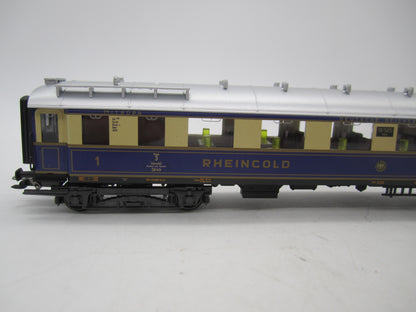 Märklin H0 - 42283 - 6-delige wagenset Rheingold van de DRG, met verlichting