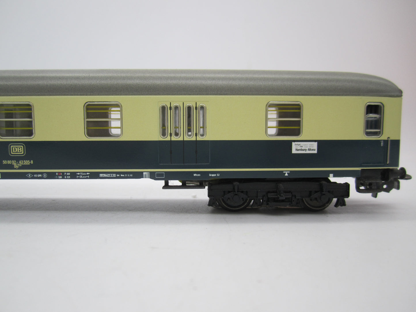 Märklin H0 - 4044 - Bagagerijtuig van de DB, met verlichting