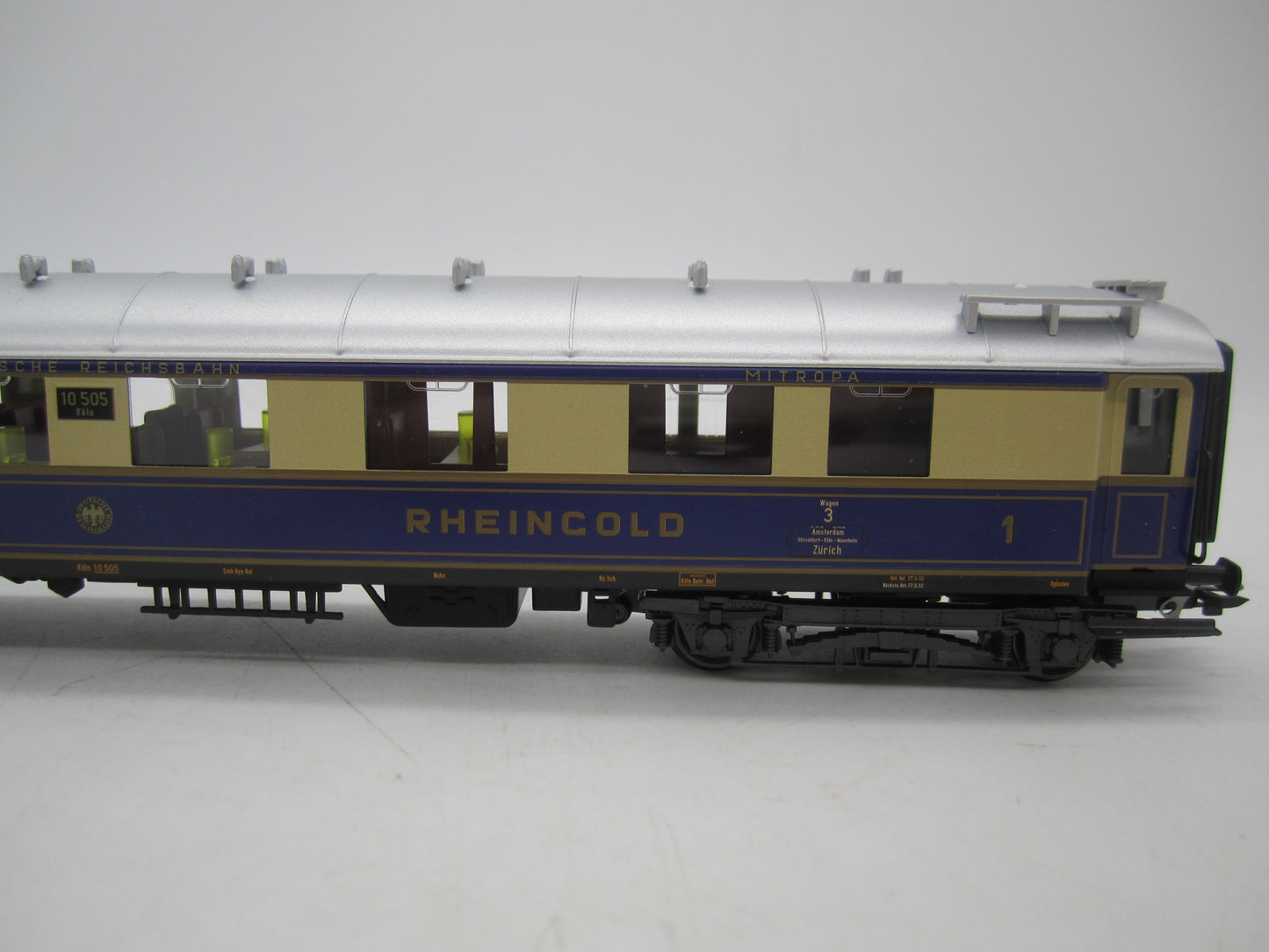 Märklin H0 - 42283 - 6-delige wagenset Rheingold van de DRG, met verlichting