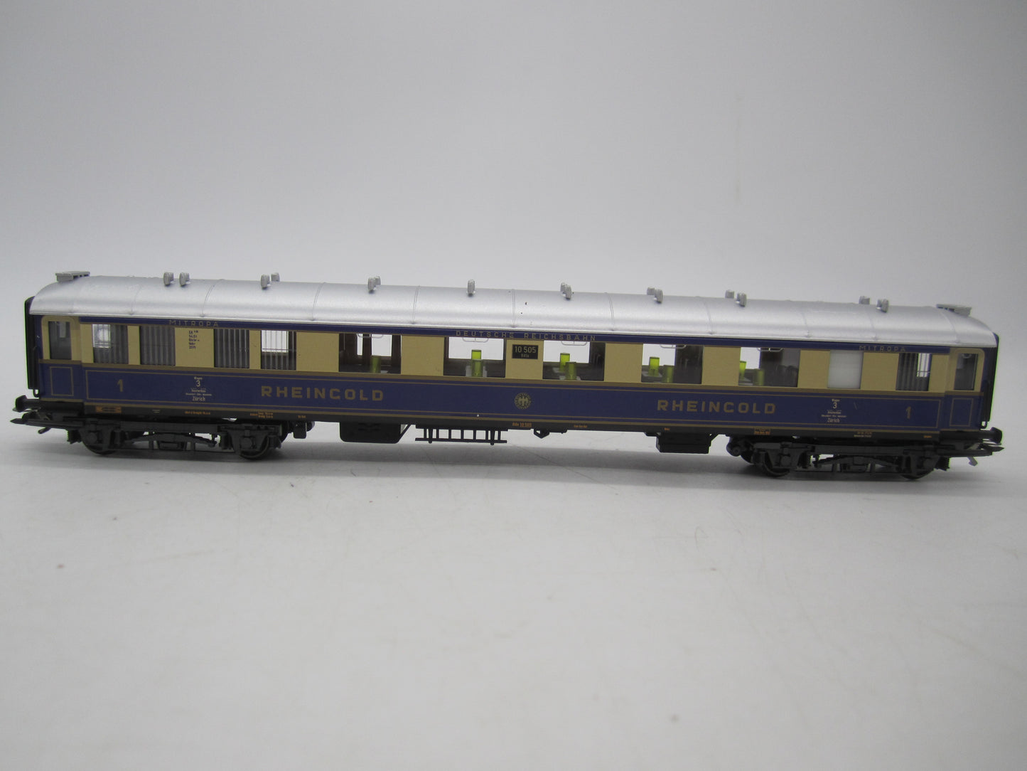Märklin H0 - 42283 - 6-delige wagenset Rheingold van de DRG, met verlichting