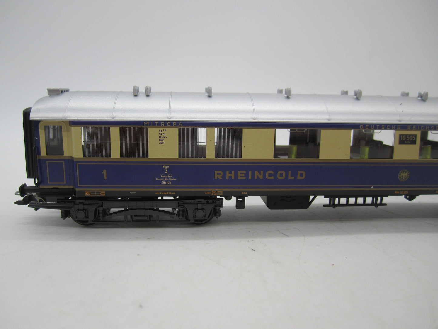 Märklin H0 - 42283 - 6-delige wagenset Rheingold van de DRG, met verlichting
