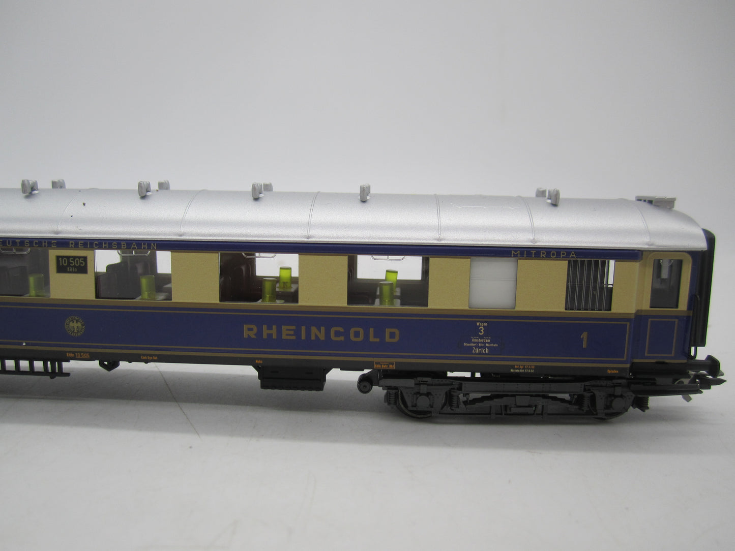 Märklin H0 - 42283 - 6-delige wagenset Rheingold van de DRG, met verlichting