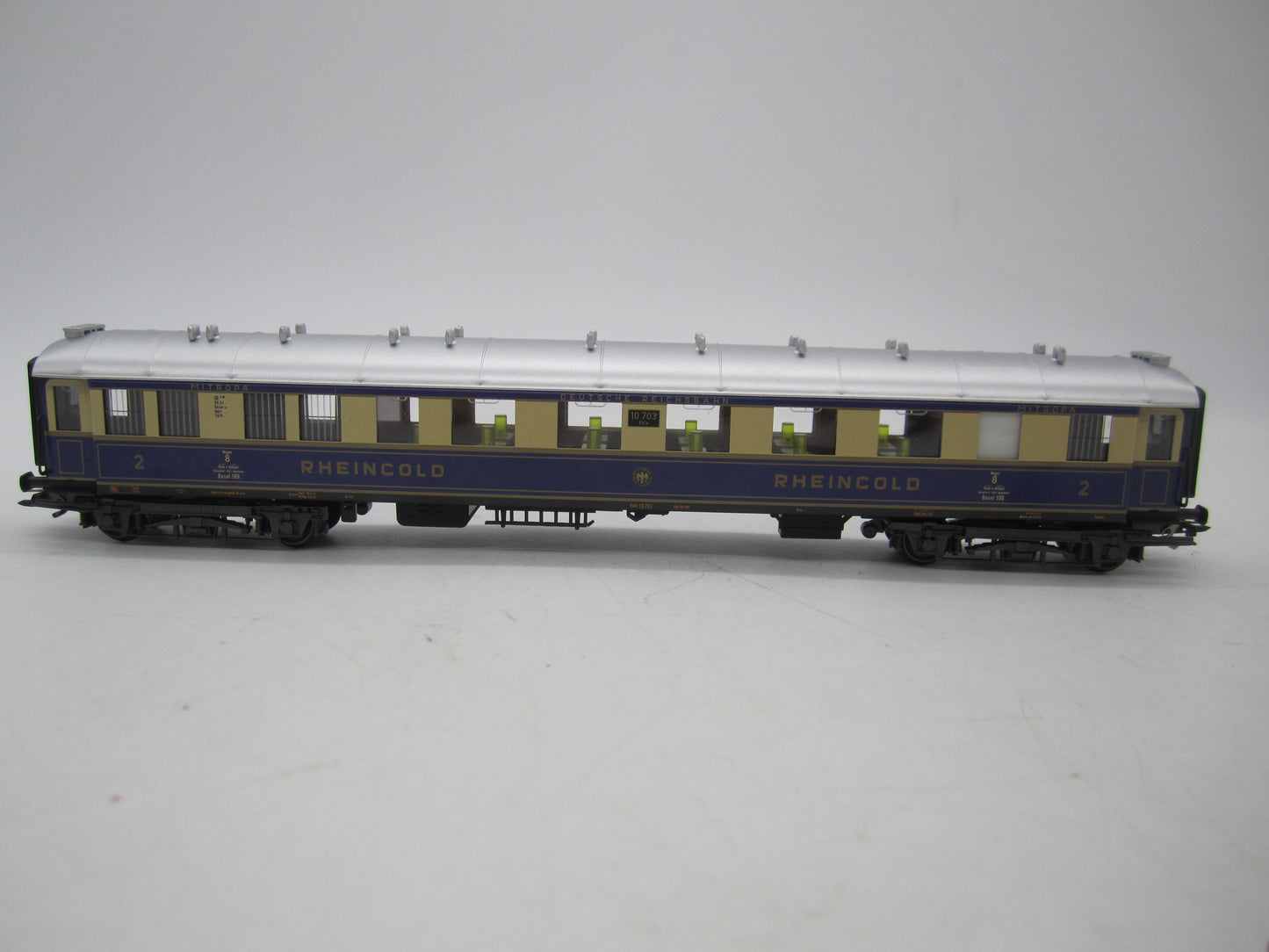 Märklin H0 - 42283 - 6-delige wagenset Rheingold van de DRG, met verlichting