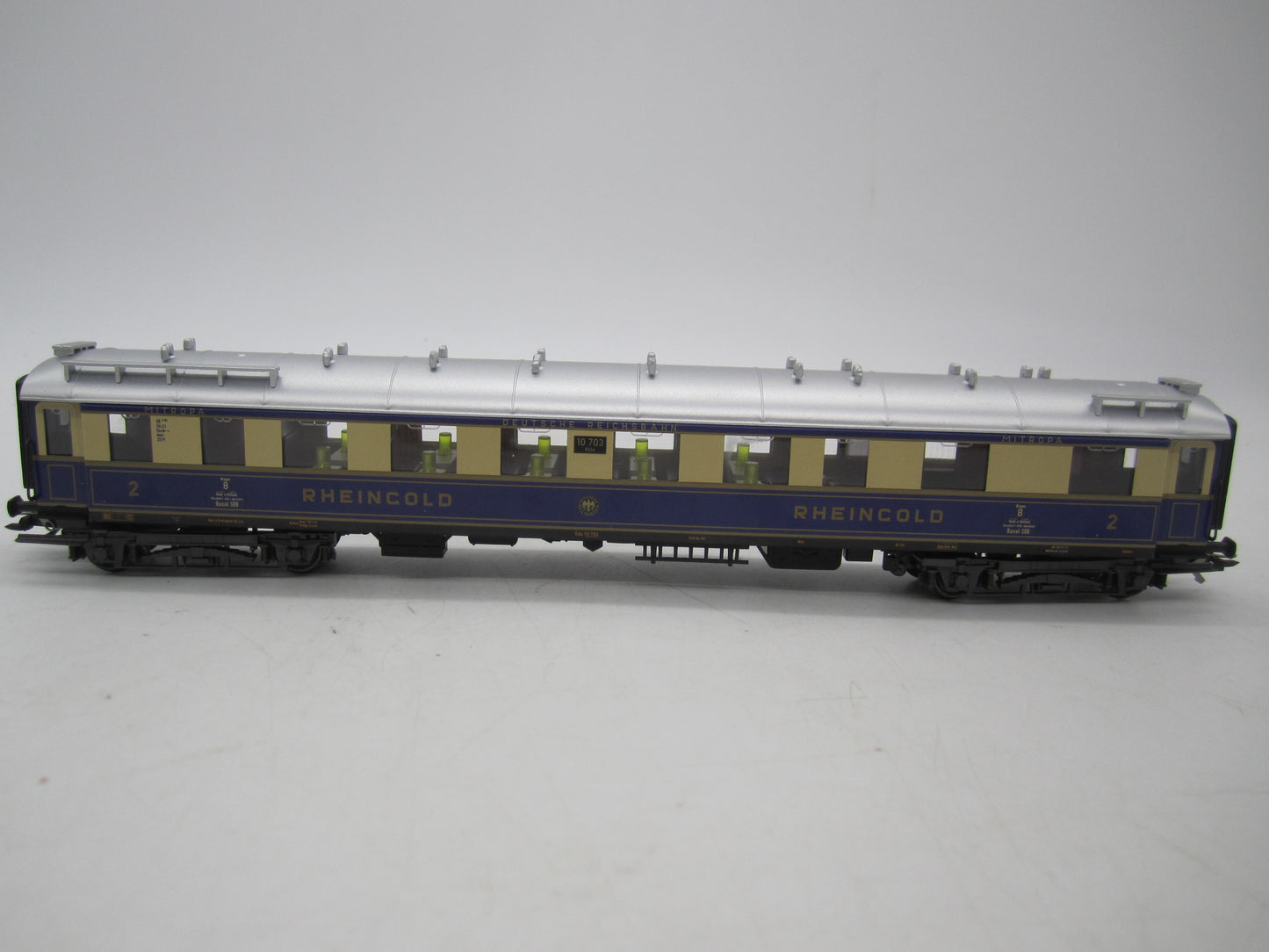 Märklin H0 - 42283 - 6-delige wagenset Rheingold van de DRG, met verlichting