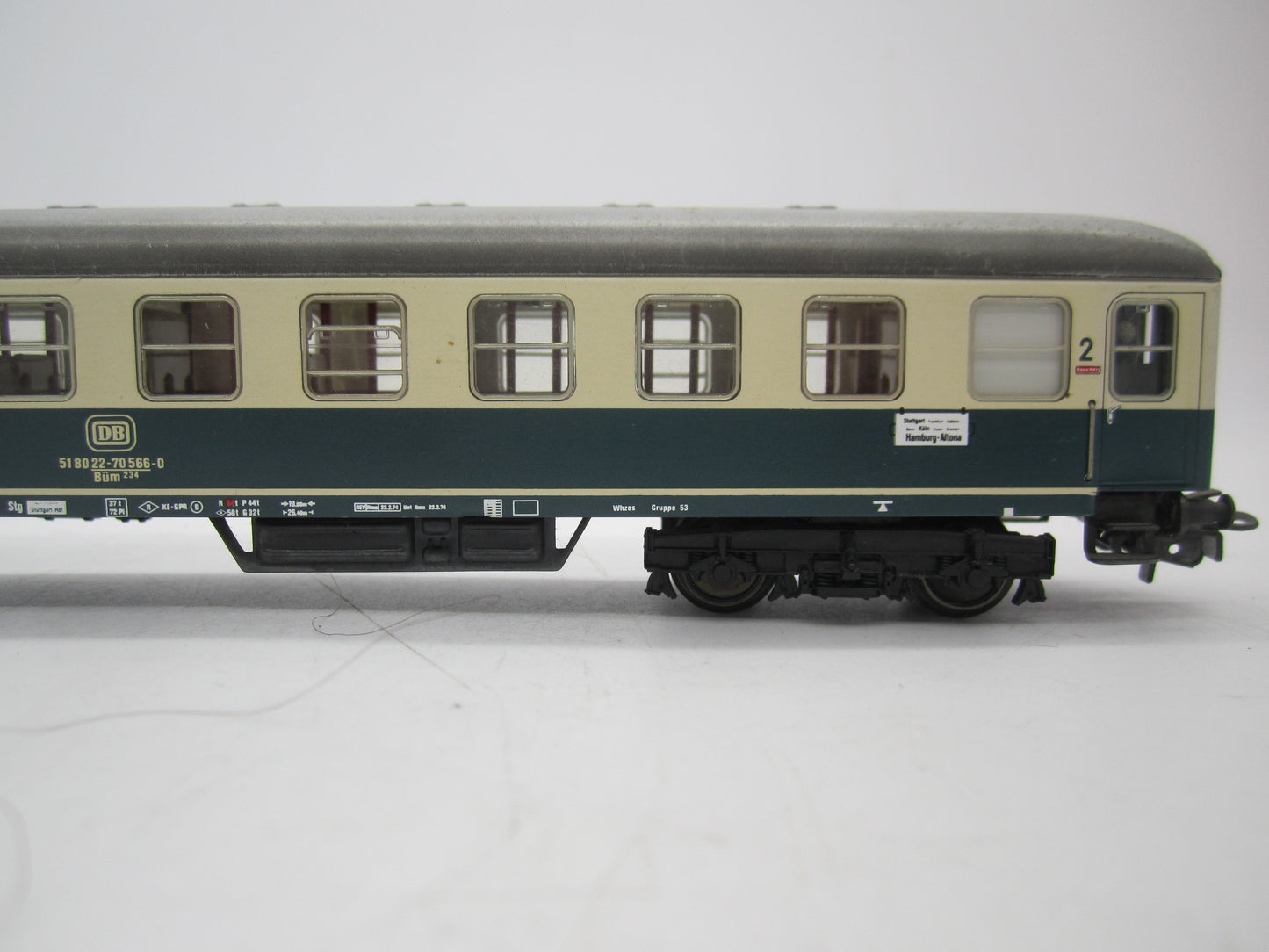 Märklin H0 - 4112 - Rijtuig 2e klas van de DB, met verlichting