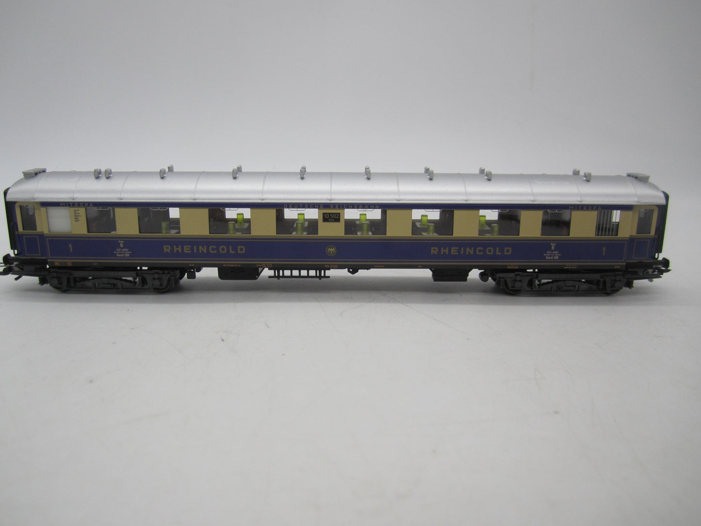 Märklin H0 - 42283 - 6-delige wagenset Rheingold van de DRG, met verlichting