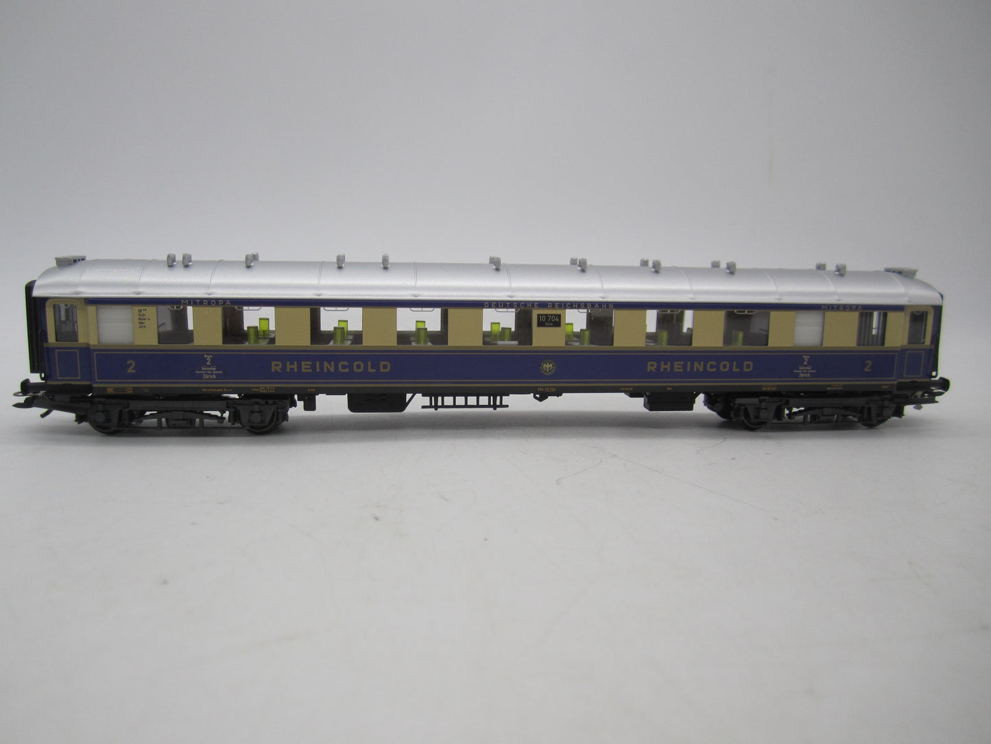Märklin H0 - 42283 - 6-delige wagenset Rheingold van de DRG, met verlichting
