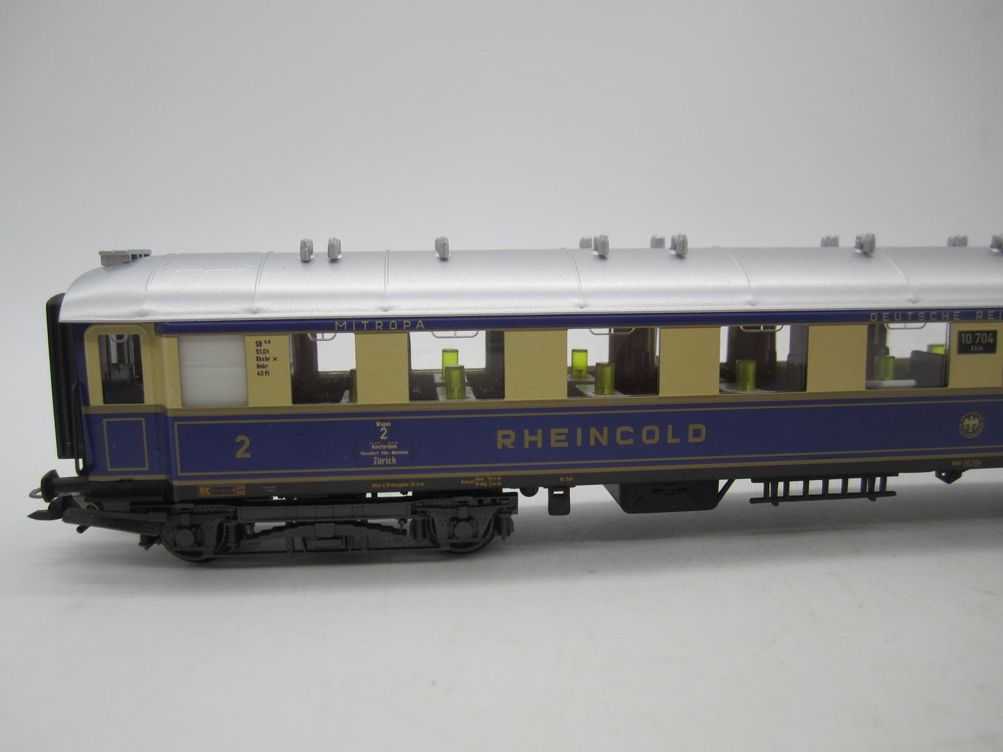 Märklin H0 - 42283 - 6-delige wagenset Rheingold van de DRG, met verlichting